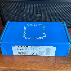 New open box Lutron RadioRa repeater in white